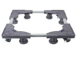 Mobile Fridge Stand Base Iron Alloy Adjustable Dolly Washing Machine Stand with Brake Balance Angle V1294-YM0901-3113240030211