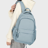 14-inch Waterproof Lightweight Laptop Backpack for School and University, Light Blue V1188-MS-325-0795