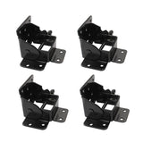 pcs Folding Table Hinge Furniture Leg Hinge Self-Locking Hinge Foldable Support Hinge Black M V1237-ZY-203-2959