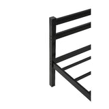 Single Daybed Metal Frame Sofa Premium Black Day Bed Steel Support V63-931491