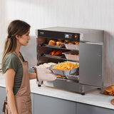 VEVOR Hot Box Food Warmer 4-Tier Concession Warming Cabinet with Water Tray V952-XXSPBWJ4CBTMEWPBXV3