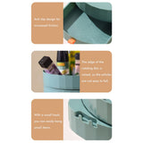 Rotating Spice Rack Holder with Drawer Wall Mounted Kitchen Spice Shelves Bathroom Kitchen V1294-YM0715-10346978
