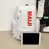Fashion Backpack Sport Backpack Travel Backpack Four-Color Backpack Trendy - Neon Green - Size L V1347-127-12590-NEG-L