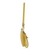 Pierre Cardin Womens Crossbody/Clutch Leather Bag in Yellow V563-PC3574-YELLOW