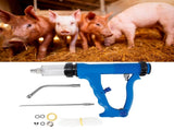 20ml Adjustable Continuous Syringe Feeding Oral On Injection Tool for Cattle Sheep Goats Livestock V1294-YM0901-3111200220411