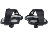 Exercise Bike Pedals with Straps for Bike, Spin Cycling Bike, Indoor Exercycle Bike, Stationary V1192-AZ-W-3269
