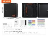 48-Key Cabinet, Key Safe with Combination & Key Lock, Digital Security Storage Box Steel Key V952-YCAQJHS48PCSWJCW9V0