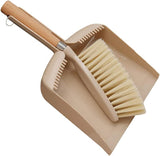2 Set Mini Dustpan and Brush Set for Desk and Keyboard Beige V1237-ZY-818-213