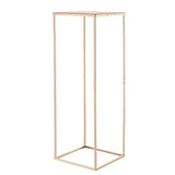 Wedding Flower Stand, 10PCS 80cm Column Flower Stand, Floral Stands with Metal Laminate, Gold V952-HLHJLFT10J80SU4X0001V0