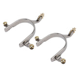 1 Pair Horse Spurs Stainless Steel Exquisite Cowboy Boot Spurs for Horse Training V1294-YM3111220275111-0421