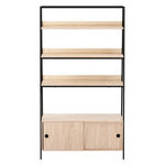 Artiss Bookshelf 5 Tier Cube Cabinet MIRA Oak FUR-T-DSHELF-01-WD-AB