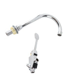 Bathroom Basin Faucet Set Medicine Laboratory Foot Pedal Sink Water Tap Kit Accessory V1294-YM0901-3112200051711