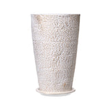 Tall Planter Set of 2 Round Tapered Plant Pots 53 cm for Outdoor Indoor V952-YZXMS21YCDTPKF8OSV0