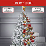 Christabelle 198cm feet Artifificial Christmas Tree - Snowy Emperor 112_BHZSE65