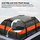 Social Hike 428L Car Rooftop Storage Carrier - Soft-Shell Waterproof Roof Bag V238-SUPDZ-41261402259536