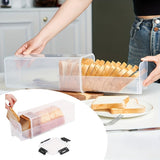 Airtight Bread Storage Container With Drawer 5.8 Liter, BPA Free Bread Box For Countertop Homemade V1369-AZ3-W-15113