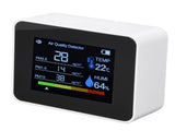 Air Quality Monitor 8 in 1 Real Time Color Screen Space Saving Widely Used CO2 Detector for TVOC V1294-YM0523-3113220040812
