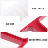 1Pc Pizza Dough Roller Red Kitchen Gadget for Uniform Baking and Bubble Prevention V1370-AZ4-14526