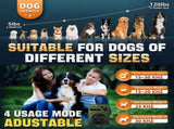Smart Ultrasonic Bark Control Device with 4 Adjustable Modes, Rechargeable Outdoor Anti-Barking V1341-ZY-XZS75FP8-DARKGREEN