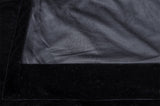 Long Large Velvet Curtains Black 620x270cm with 4m blockout30 Hook New V702-CNA3-1L