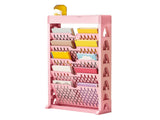 Book Rack Storage Bookshelf Small Storage Bookshelf Bookcase Large Capacity Easy Access for Living V1294-YM0901-3116230016115