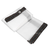 Transparent Tarp Cold Insulation Garden Rainproof Clear Poly Tarp Plant Cover Cloth 9.8 X 9.8ft V1294-YM0703-3111230141313
