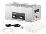 30L Ultrasonic Cleaner with Heater Timer & Basket, Professional Digital Sonic Cavitation Machine, V952-XNKZCSBQXJ3076CG5V3