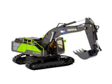 118 Scale 13-Channel Alloy Remote Control Excavator Construction Vehicle with Lights, Sound and V196-1661