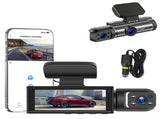 1080P WiFi Dual Lens Dash Cam Front Rear Car DVR V728-LP1005006904184673