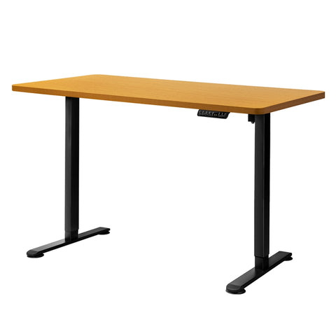 Levede Motorised Standing Desk Height 120cm Natural 800x 1.5MM DH4948-120S-BKNT