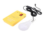 Solar Power Panel Generator Kit with USB Charging Cable LED Flashlight for Home/Outdoors V1294-YM0901-3114250058711