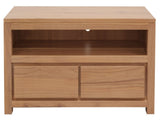 Amsterdam 2 Drawer Solid White Cedar Wood Entertainment Unit V199-EU002TAMDNI