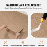 VEVOR Carpet Tiles Reusable, 20"x 20" Carpet Squares With Padding Attached, Soft Padded Carpet V952-KCXFKDT2020YE3HSRV0