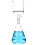 Borosilicate Glass 500ml Buchner Filtering Funnel and 1000 mL Erlenmeyer Flask, with Standard 24/40 V1258-DP02-C-2143