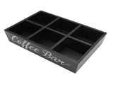 Coffee Station Organizer with Divider Wooden Coffee Bar Accessories Storage Box Tea Bags Coffee Pods V1294-YM0901-3118240275211