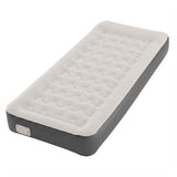 DreamZ Inflatable Mattress TPU Air Bed with Pillow Pump Camping Single Grey MS1032-190X90-AU
