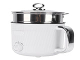 Electric Hot Pot Stainless Steel Multifunctional Electric Cooker with Steam Basket for Dorm Home V1294-YM0901-3113260011711