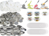 2.25" 58mm Button Badge Parts Supplies for Button Maker Machine 500 Sets V952-XZGSLH58MM500ON35V0