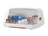 Desktop Cup Storage Rack Dustproof Countertop Multipurpope Drying Rack with Lid for Glass Tea Cup V1294-YM0901-3117230342413