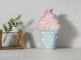 Ice cream Valentine Romance Atmosphere Light , Party Decoration Kids' Room Battery Operated LED V1369-AZ3-W-04815