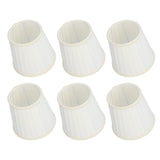 6Pcs Fabric Lamp Shade E14 Chandelier Clip On Lamp Shade for Home Living Room Bedroom V1294-YM0901-3119210138911