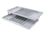 Drawer Foldable Organizer Tray Multifunctional Space Saving Multi Level Expandable Desk Organizer V1294-YM0901-3117240328113