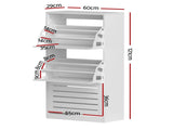 Artiss Shoe Cabinet Storage Drawer 45 Pairs White FURNI-N-SHOE-3D-WH