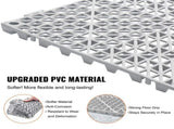 Modular Interlocking Cushion, 55 Pack 30 x 30 cm Splicing Mats, Soft PVC Interlocking V952-HZXSJDD1212YMI824V0