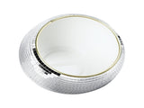 Ball Ice Bucket Plastic Beverage Tub Mirror Party Decor Bucket for Wine Cold Drinks Milky White Gold V1294-YM0710-3118230272711