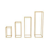 Gold Metal Flower Stand V63-920771