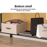 Black Heavy Duty Clothes Rail Rack Hanging Garment Display Stand Shoe Storage Shelf V201-QHGMMOREONE033