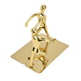 Stainless Steel Man Bookends Prevent Slipping Kung Fu Man Bookends for Home Decoration for Home V1294-YM0715-3116210072411