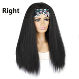 18C O Long Hair Turban Headband With Corn Beard Wig PRL-7156214750DBT