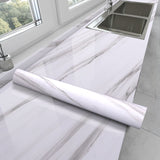 Marble Wall Sticker Waterproof Wallpaper Peel And Stick Tile Self Adhesive Film - BZ02 - Size V1106-116-84724-BZ2-60-2000CM